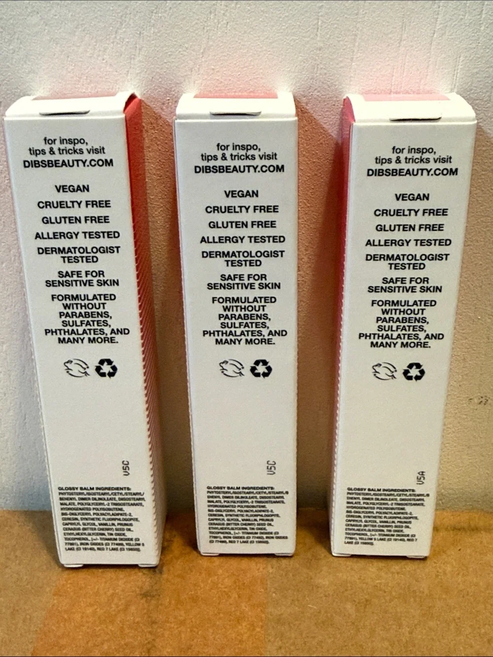 DIBS go to glossy balm bundle